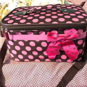 PRICE DROPPED - Hard sided large cosmetic case